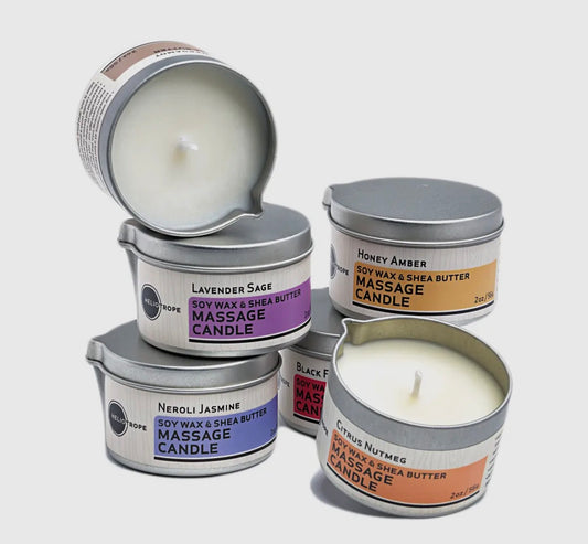 Massage Candle With Pour Spout - Soy and Shea Butter